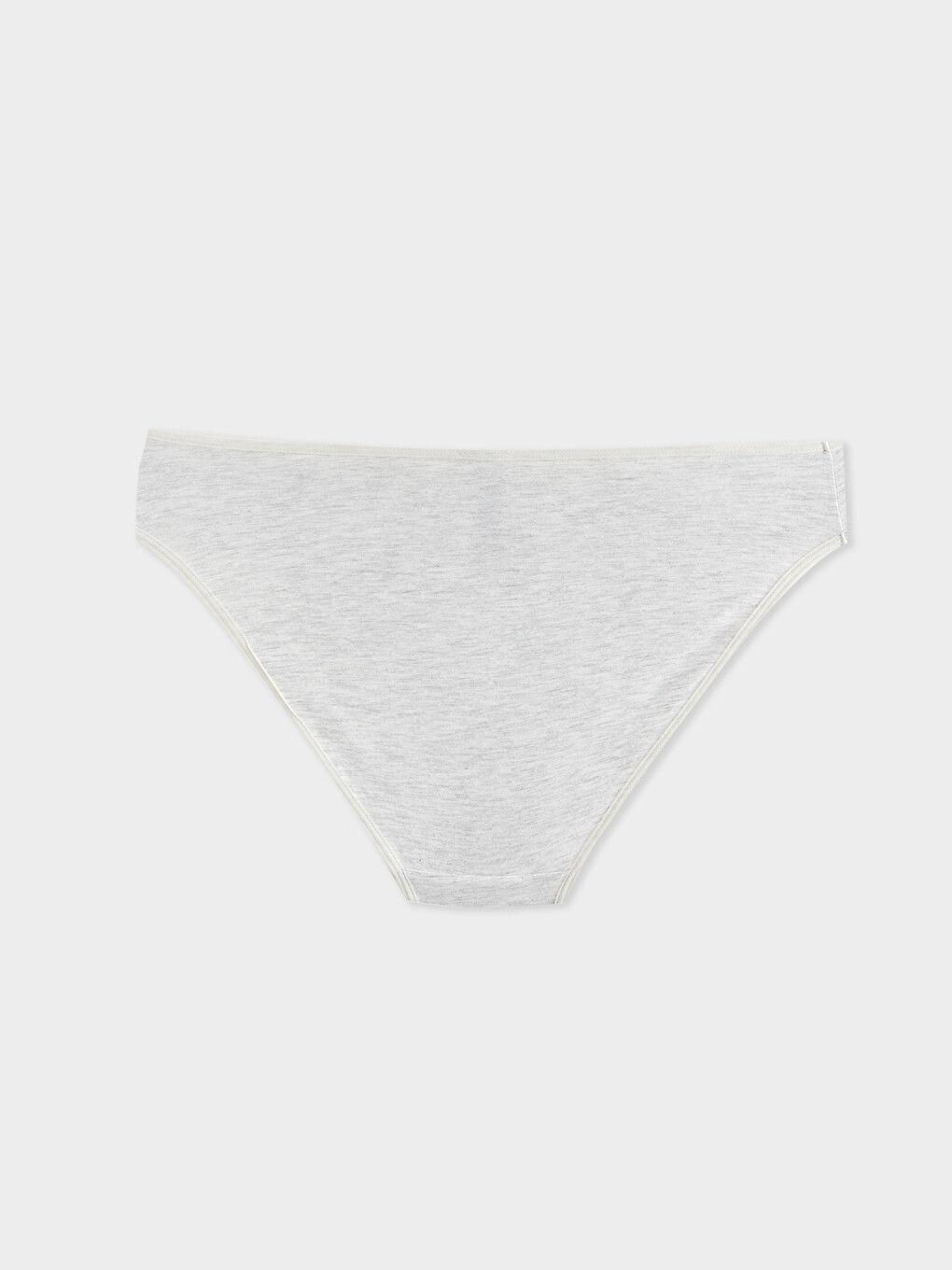 Gri Düz Bikini Külot-1