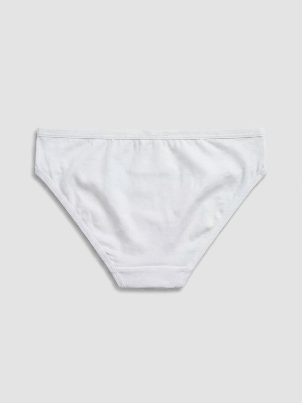 Beyaz Çiçekli Bikini Külot-1