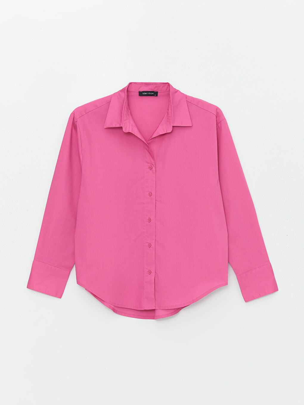 Oversize Poplin Women's Shirt -S42085Z8-E88