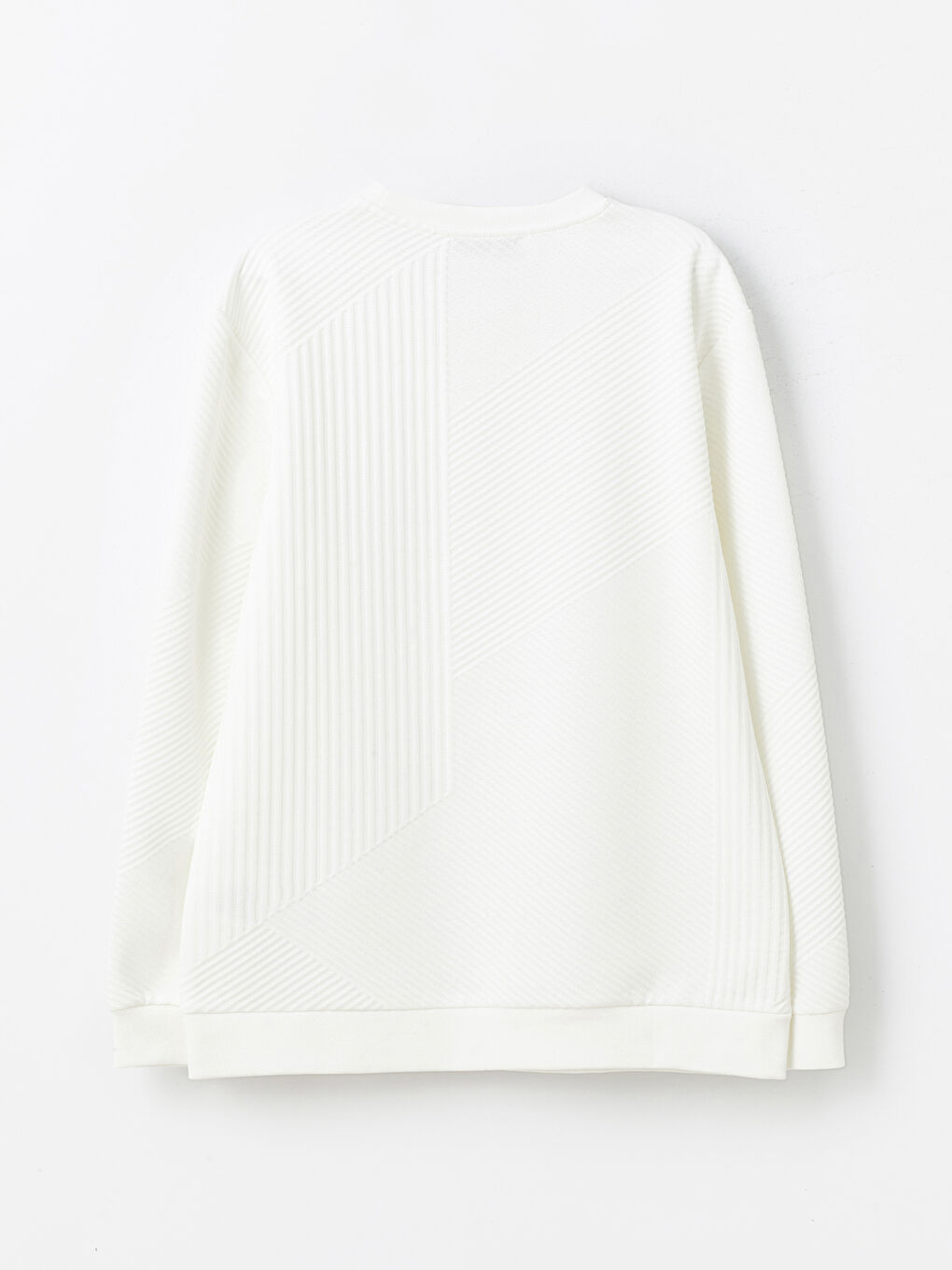 Crew Neck Long Sleeve Men's Sweatshirt -S42094Z8-R9J