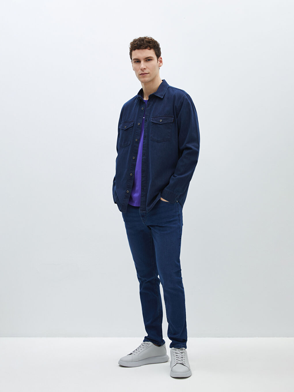 Muške farmerke - slim fit -S42172Z8-H45