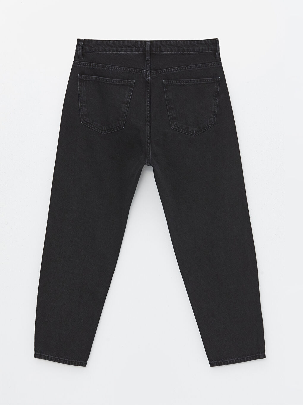 Siyah 710 Loose Fit Erkek Jean Pantolon-6