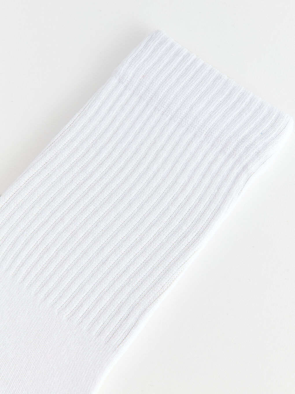LCW ACCESSORIES Beyaz Düz Erkek Soket Çorap 3'lü - 1