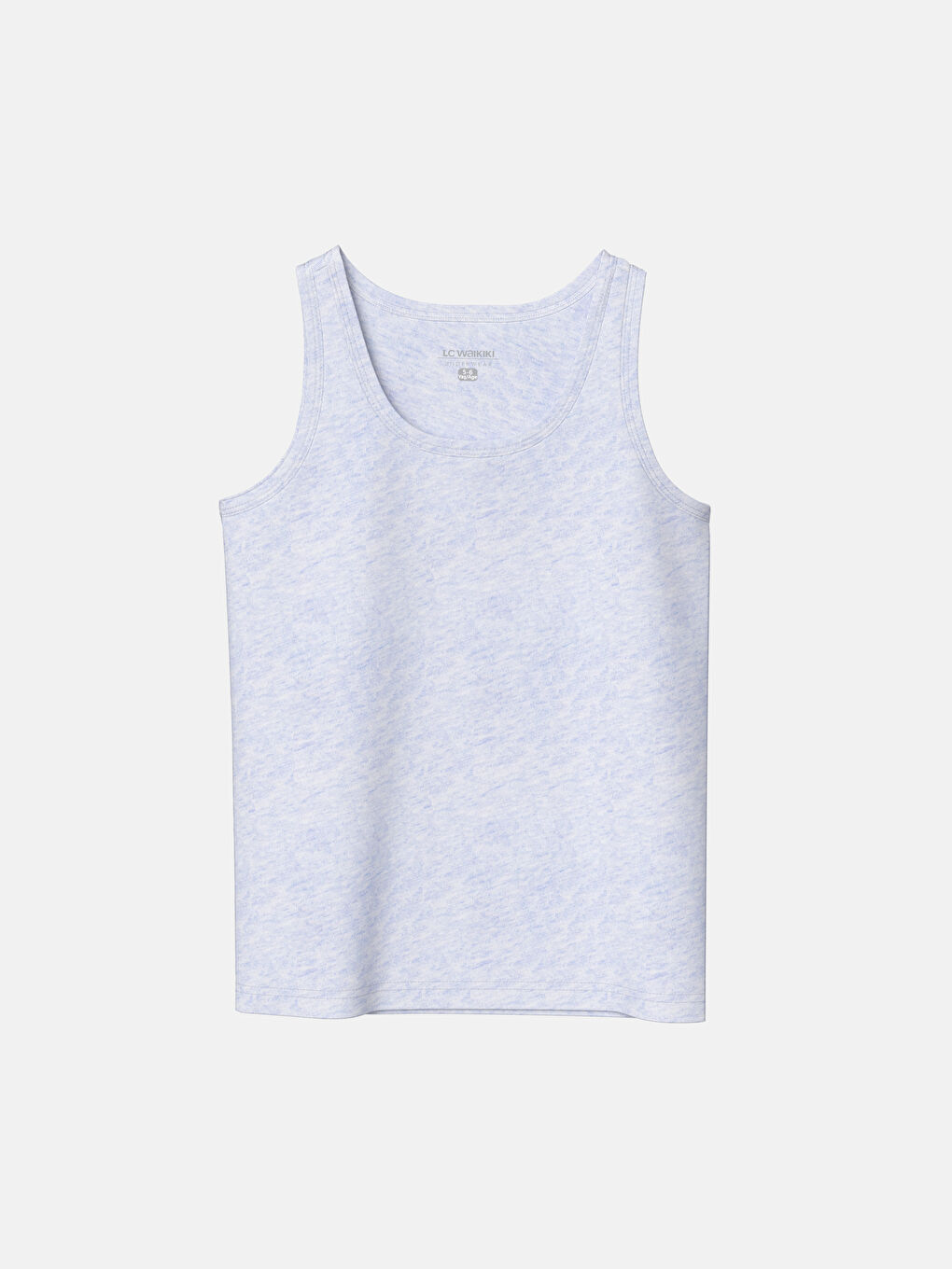 Mavi Bisiklet Yaka Erkek Çocuk Atlet