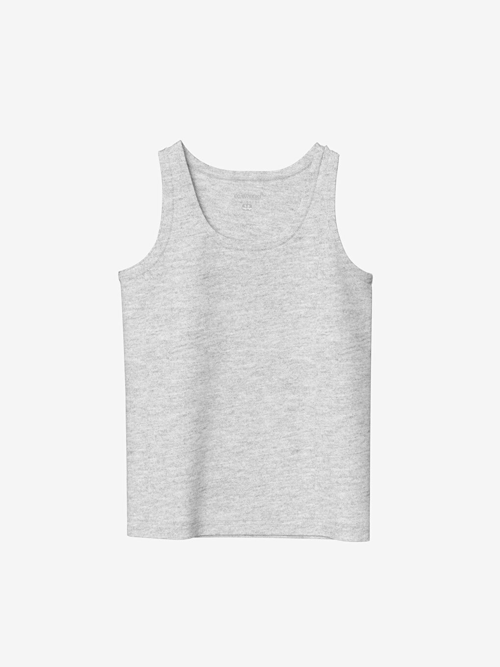 Siyah Bisiklet Yaka Basic Erkek Çocuk Atlet 2'li-1