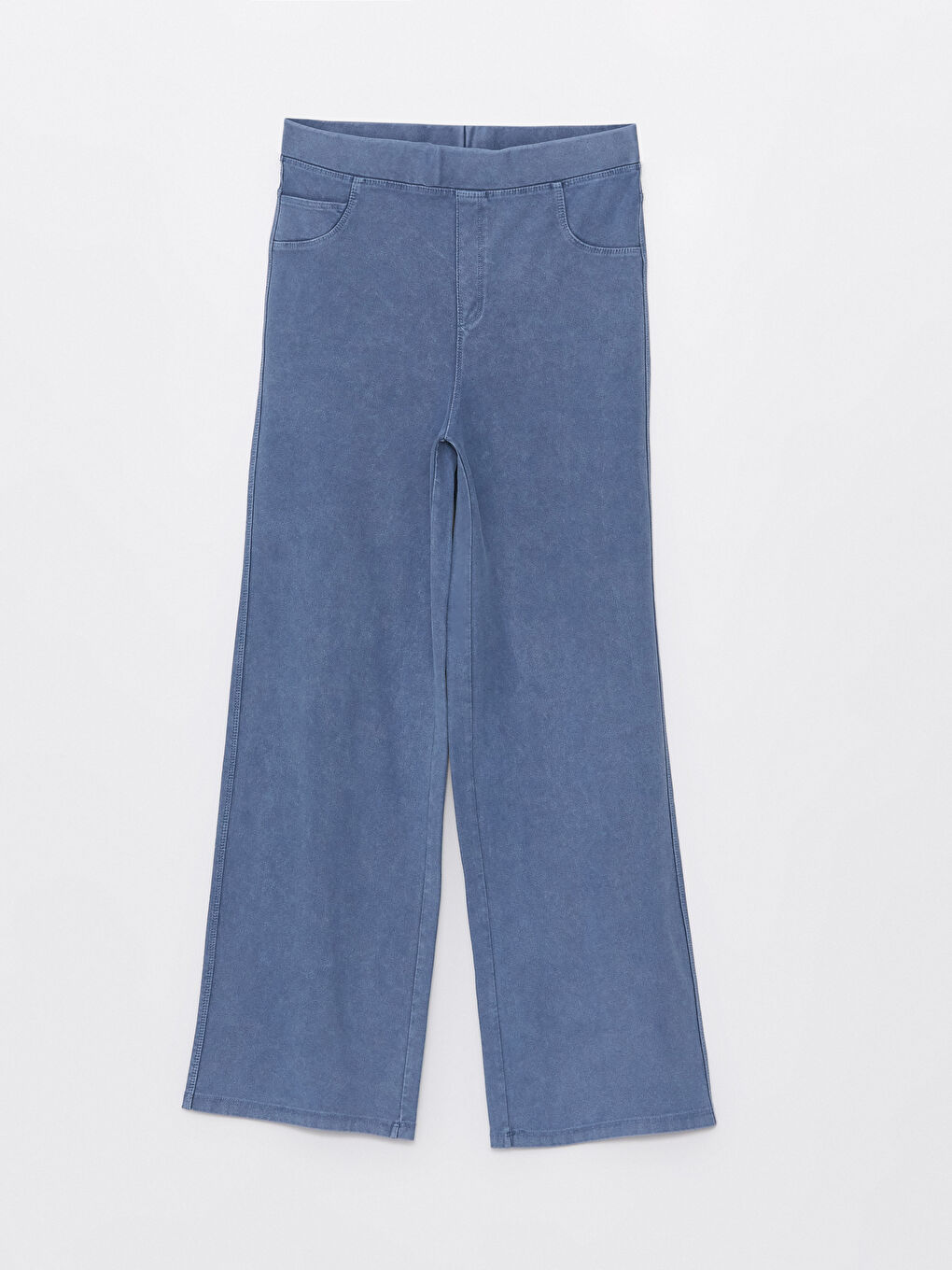 LC Waikiki Girls' Flared Leggings Pants with Elasticated Waist -S42365Z4-HPN