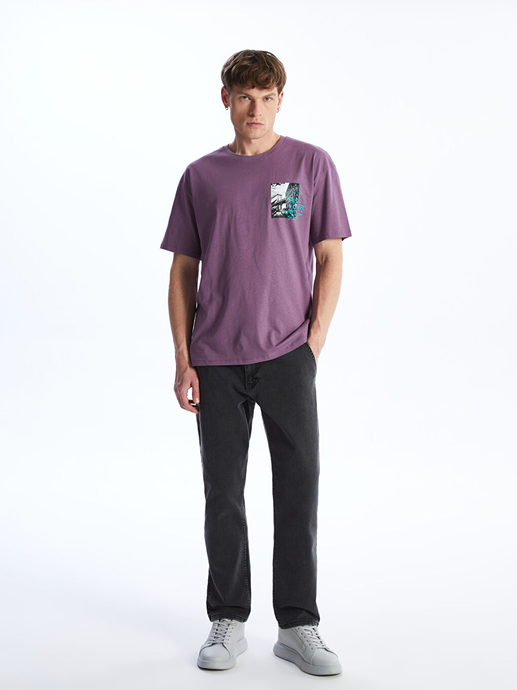 Antrasit 880 Chino Fit Erkek Jean Pantolon-1