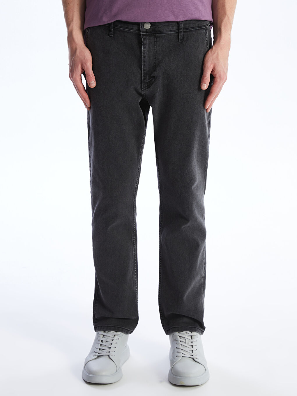 Antrasit 880 Chino Fit Erkek Jean Pantolon-2