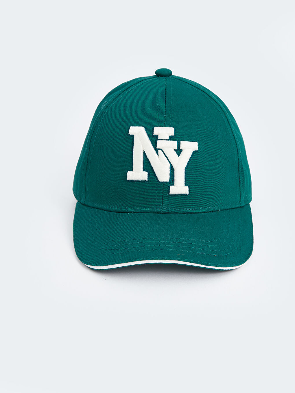 Yeşil Yazı Nakışlı Erkek Çocuk Kep Şapka