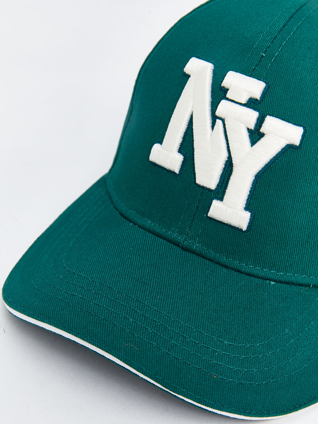 Yeşil Yazı Nakışlı Erkek Çocuk Kep Şapka-2