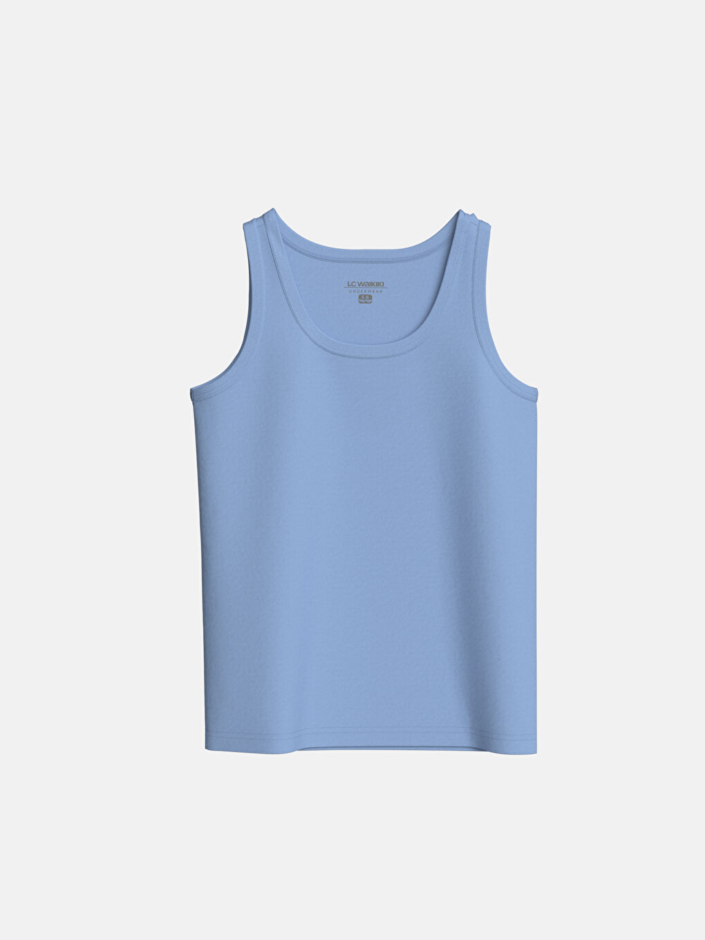 LCW Kids Lacivert Bisiklet Yaka Basic Erkek Çocuk Atlet 5'li - 1