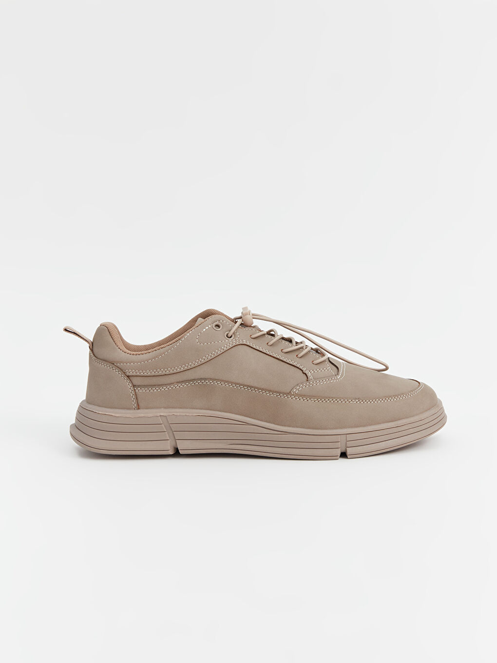 LC Waikiki Faux Suede Lace-Up Men's Sports Shoes -S42593Z8-S41
