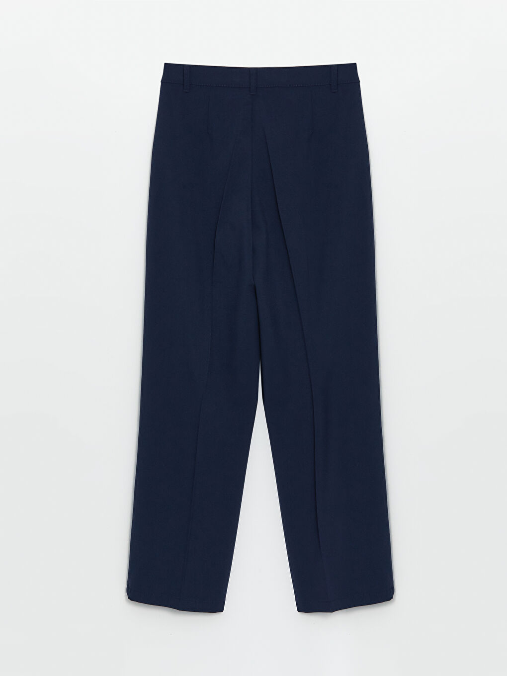 LCW Vision Slim Fit Plain Wide Leg Women's Trousers -S42635Z8-VJ3