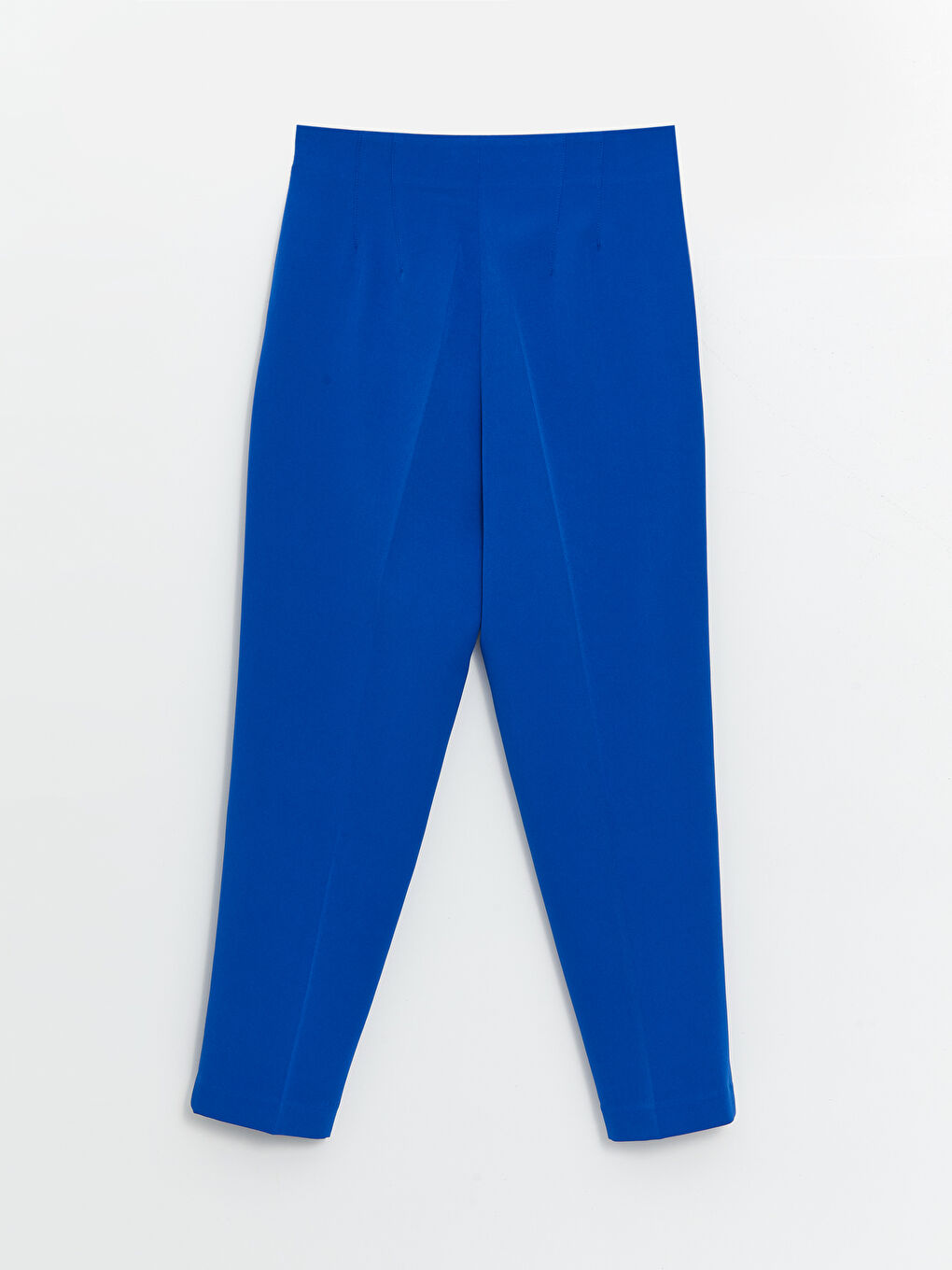 Женские Брюки Морковного Кроя Однотонные-5