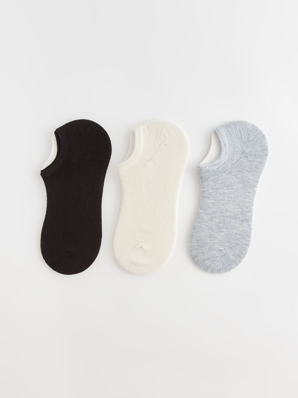 LCW DREAM Damen Schlichte Sneaker-Socken 3er-Pack -S42664Z8-LAL