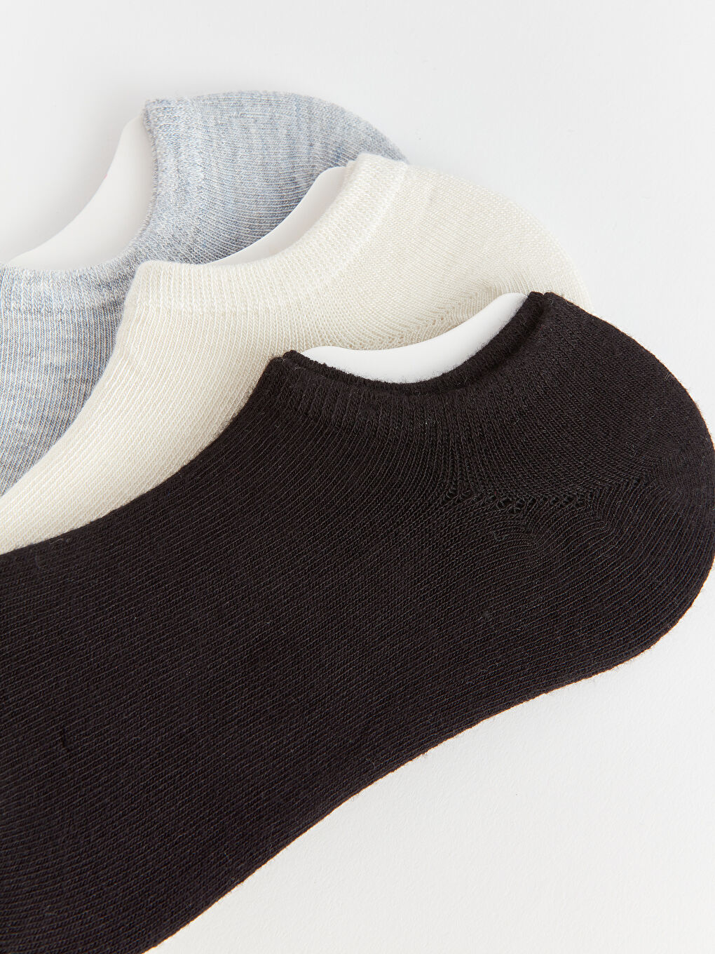 LCW DREAM Damen Schlichte Sneaker-Socken 3er-Pack -S42664Z8-LAL