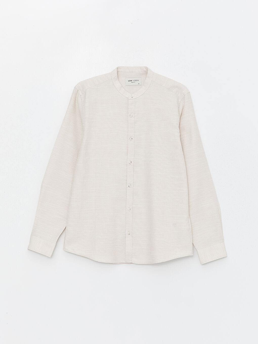 Muška košulja dugih rukava slim fit od dobby tkanine -S42687Z8-HZZ