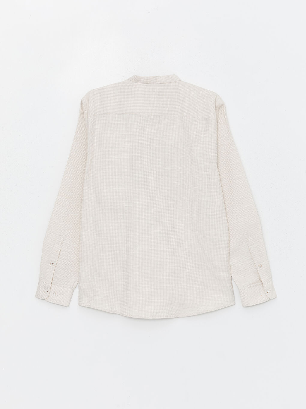 Muška košulja dugih rukava slim fit od dobby tkanine -S42687Z8-HZZ