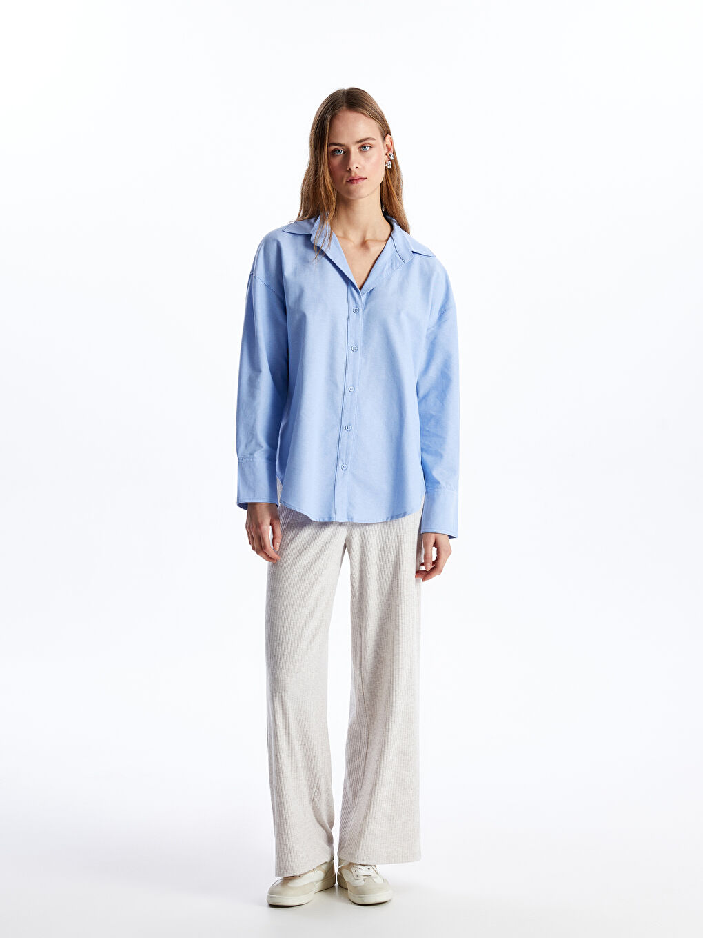 Oxford Women's Shirt -S42704Z8-FMR