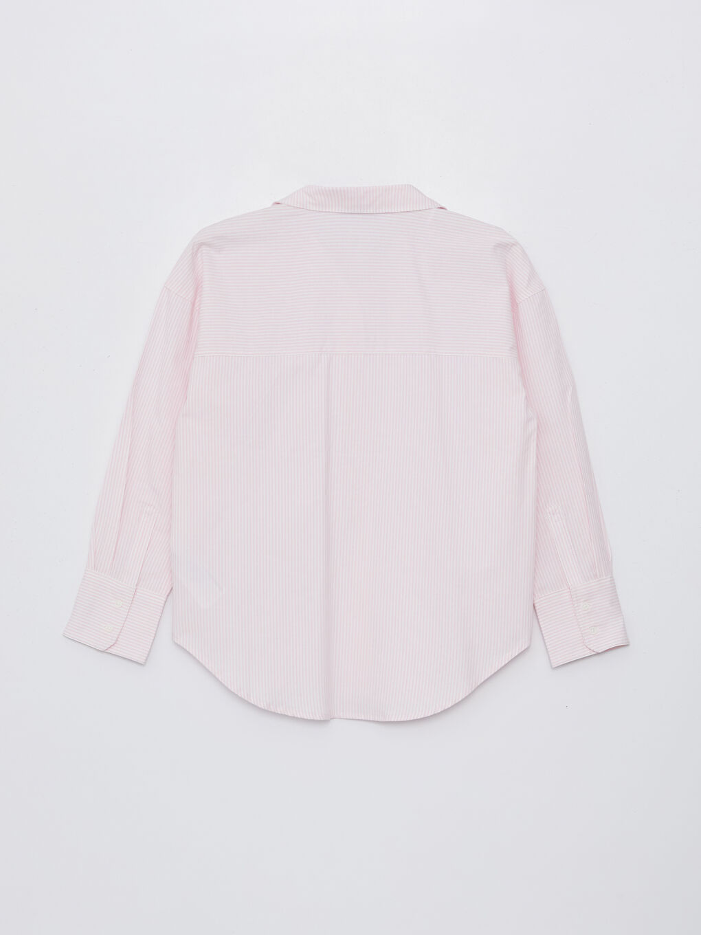 LCW Vision Striped Long Sleeve Oxford Women's Shirt -S42705Z8-LHK