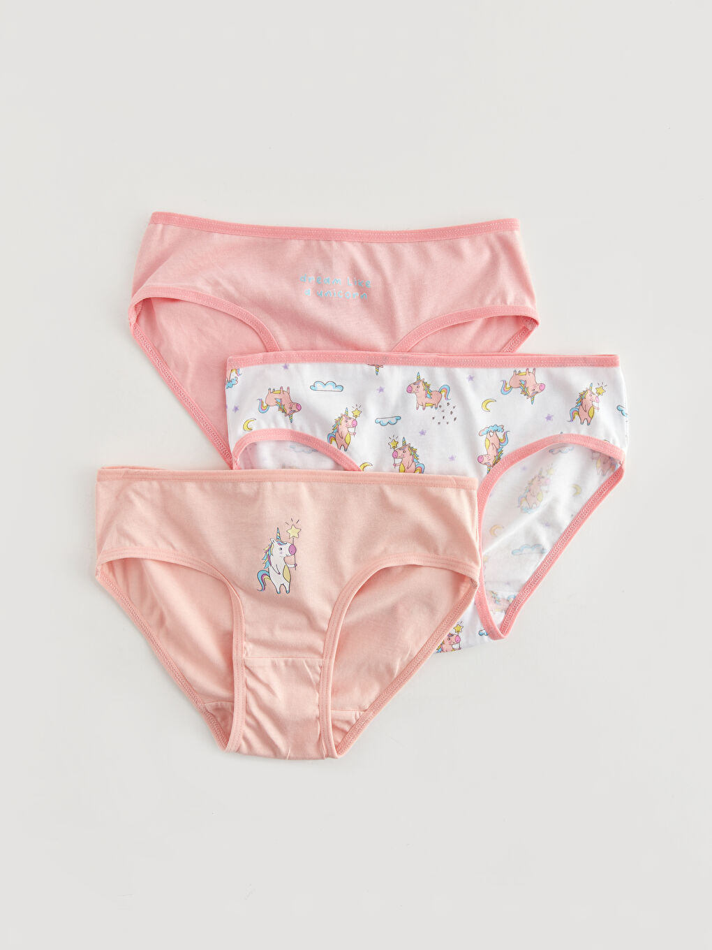 LC Waikiki Printed Girl's Panties 3 pcs -S42798Z4-QWJ