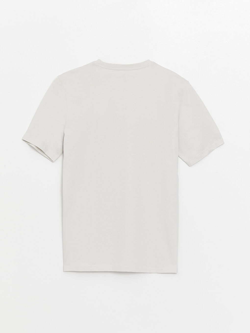 T-shirt pour hommes en coton peigné imprimé à manches courtes et col rond-6