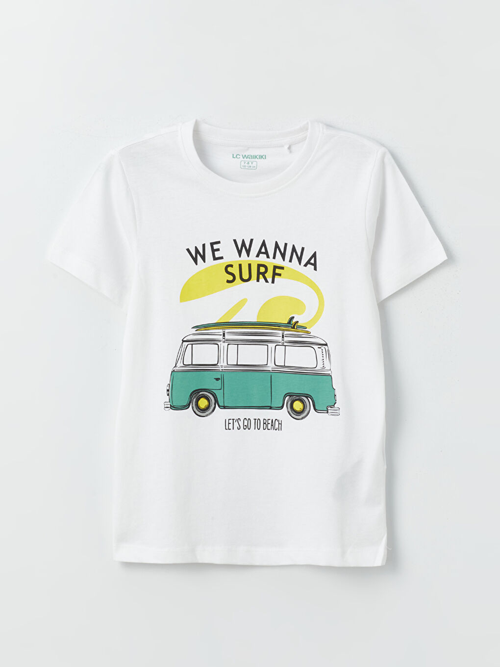 Crew Neck Printed Short Sleeve Boys' Shorts Pyjama Set-1