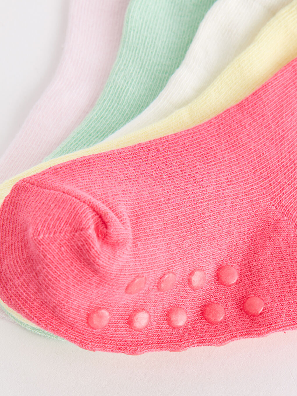 Chaussettes de Cheville Basiques pour Filles Bébé Lot de 5 Pièces-3