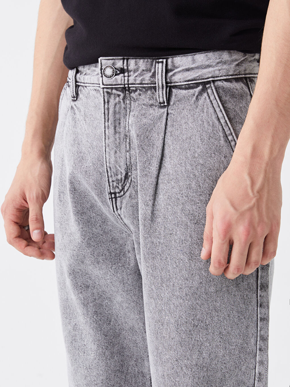 LCW Jeans 800 Balloon Fit Men's Jeans -S43079Z8-GRD