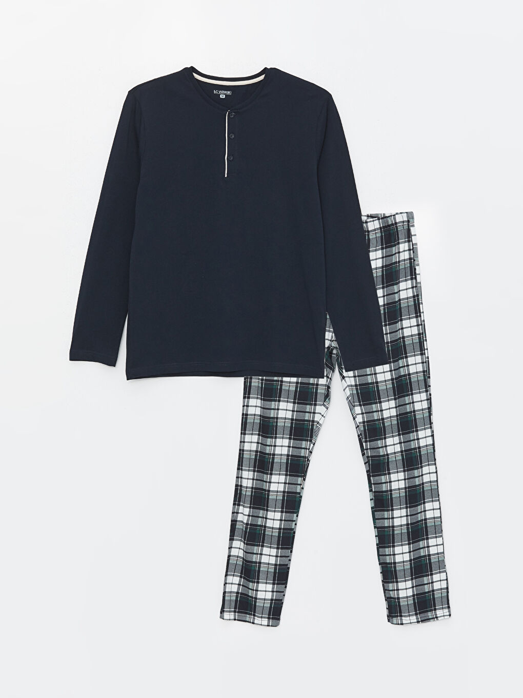 Regular Fit Men's Pyjama Set -S43121Z8-LSJ