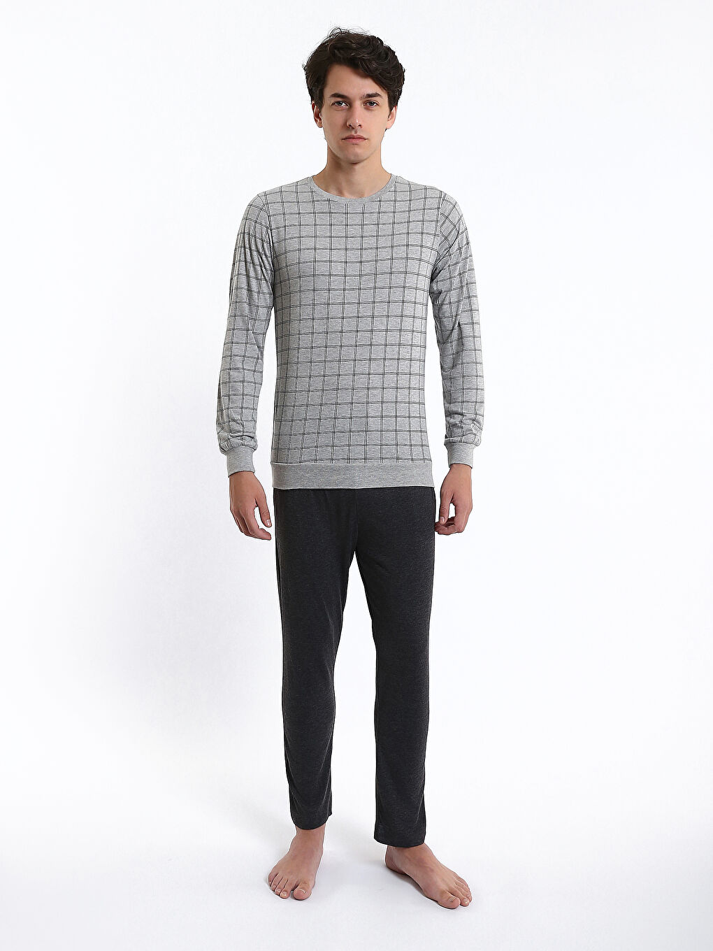 Regular Fit Men's Pyjama Set-1