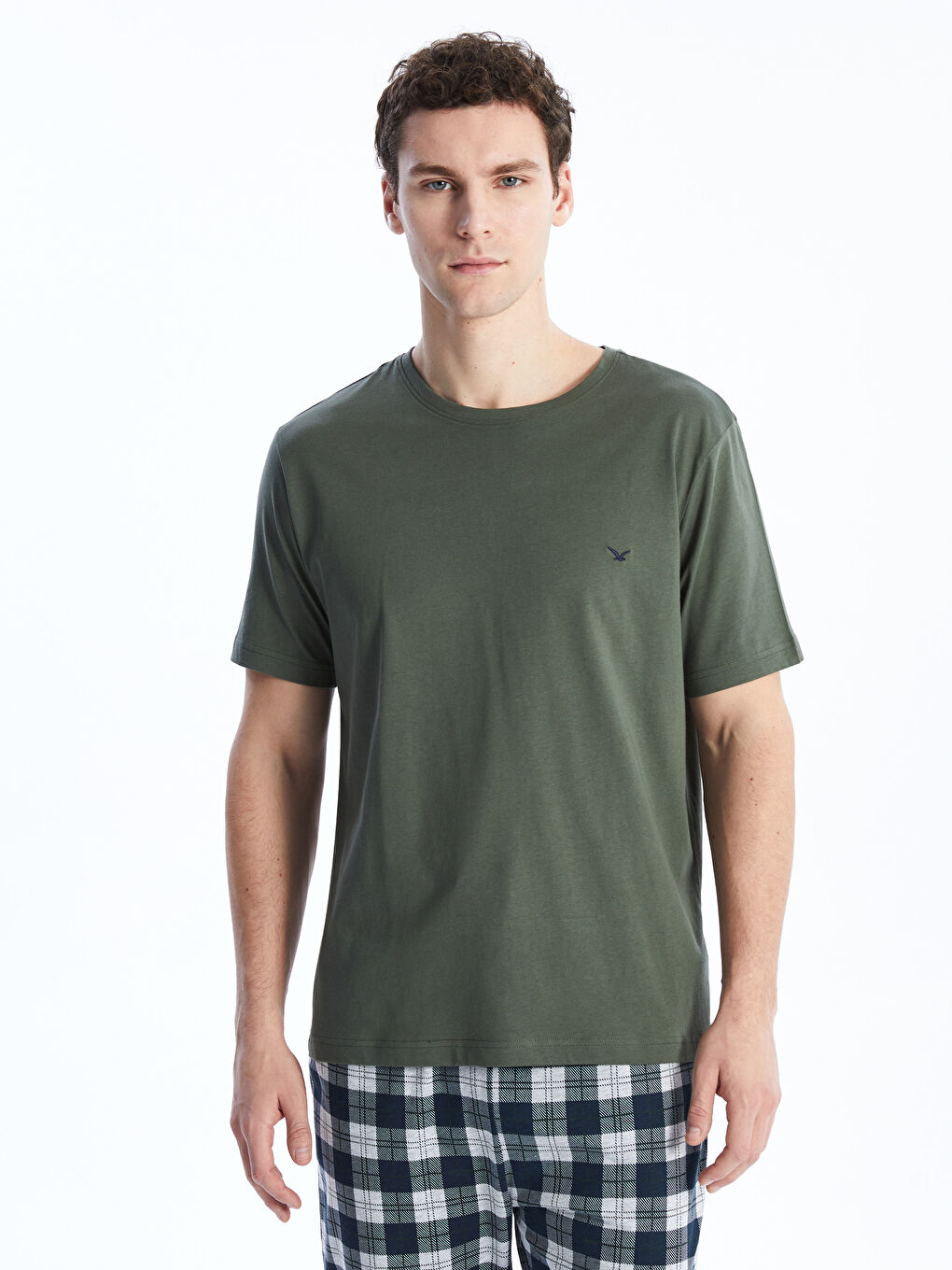 LC WAIKIKI Yeşil Standart Kalıp Erkek Pijama Takımı