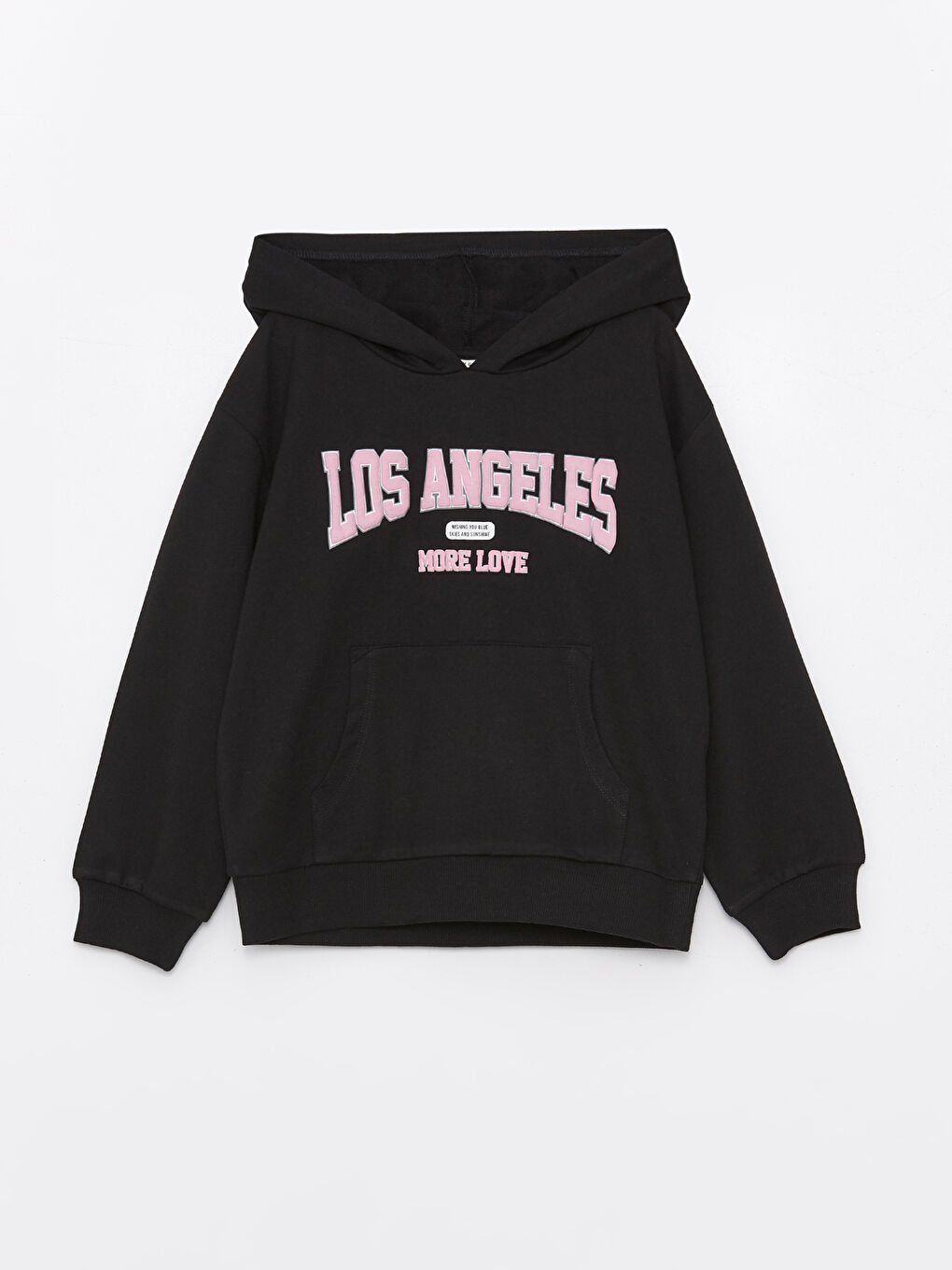 Printed Long Sleeve Girls' Hoodie -S43229Z4-CVL