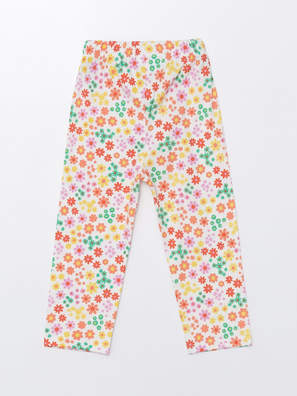 Polo Neck Long Sleeve Floral Baby Girls' Pyjama Set -S43250Z1-LRA