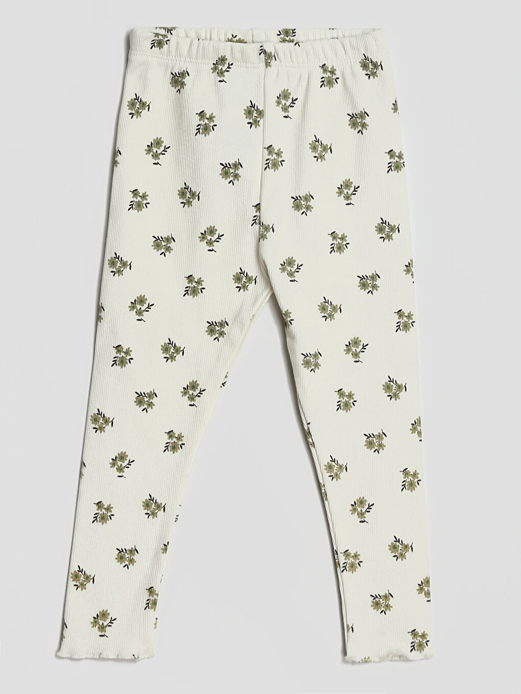 بلوز و پانتۆڵی کورت خێچەی چاپی یەخە خڕی کچانی ساوا ٢ دانە پێکەوە-4