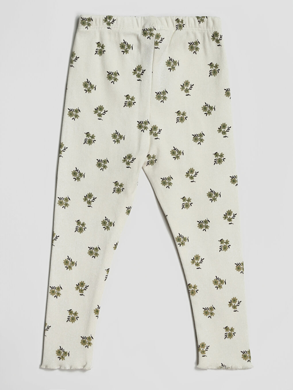 بلوز و پانتۆڵی کورت خێچەی چاپی یەخە خڕی کچانی ساوا ٢ دانە پێکەوە-5