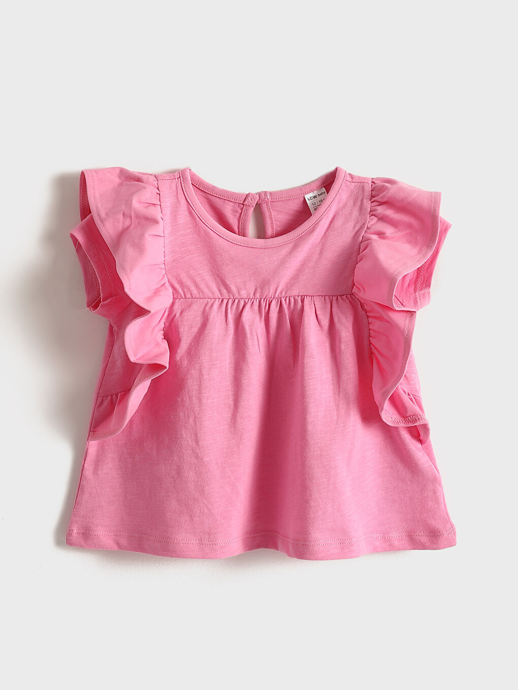 Crew Neck Short Sleeve Printed Baby Girl Blouse and Leggings 2-Pack Set -S43324Z1-VHJ