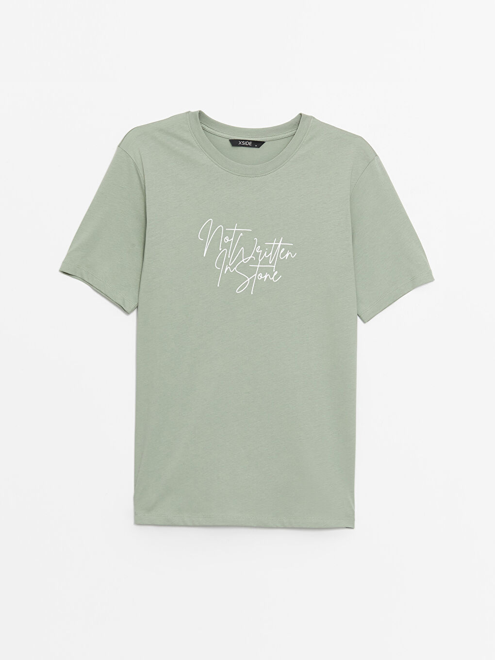 Crew Neck Short Sleeve Printed Combed Cotton Men's T-shirt-5