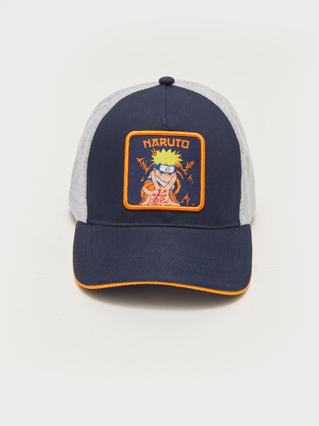 Lacivert Naruto Baskılı Erkek Çocuk Kep Şapka