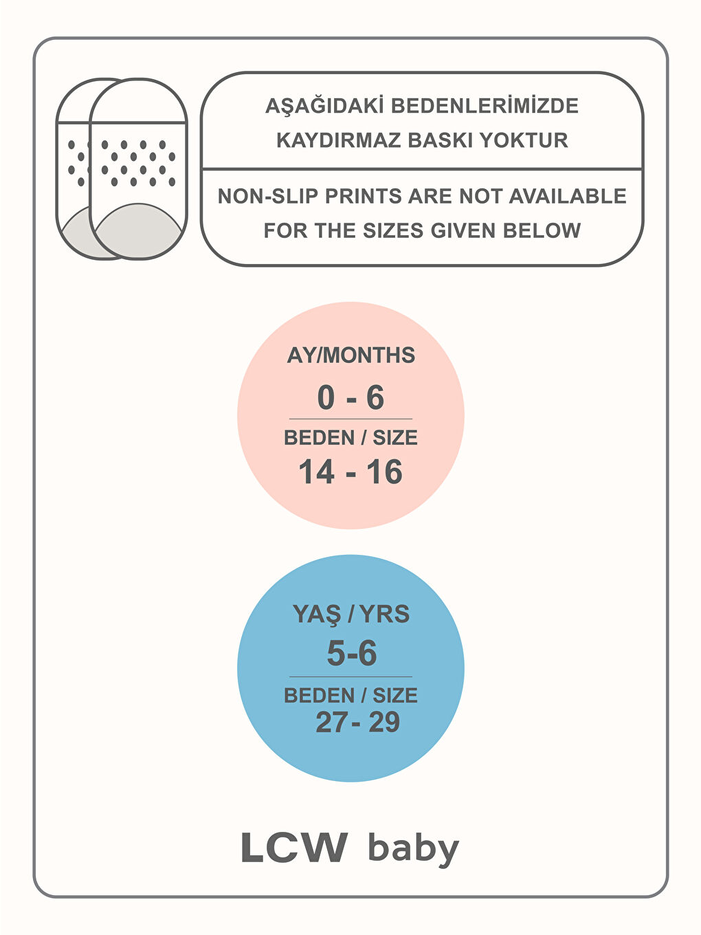 LCW baby Açık Mavi Basic Erkek Bebek Patik Çorap 5'li - 3