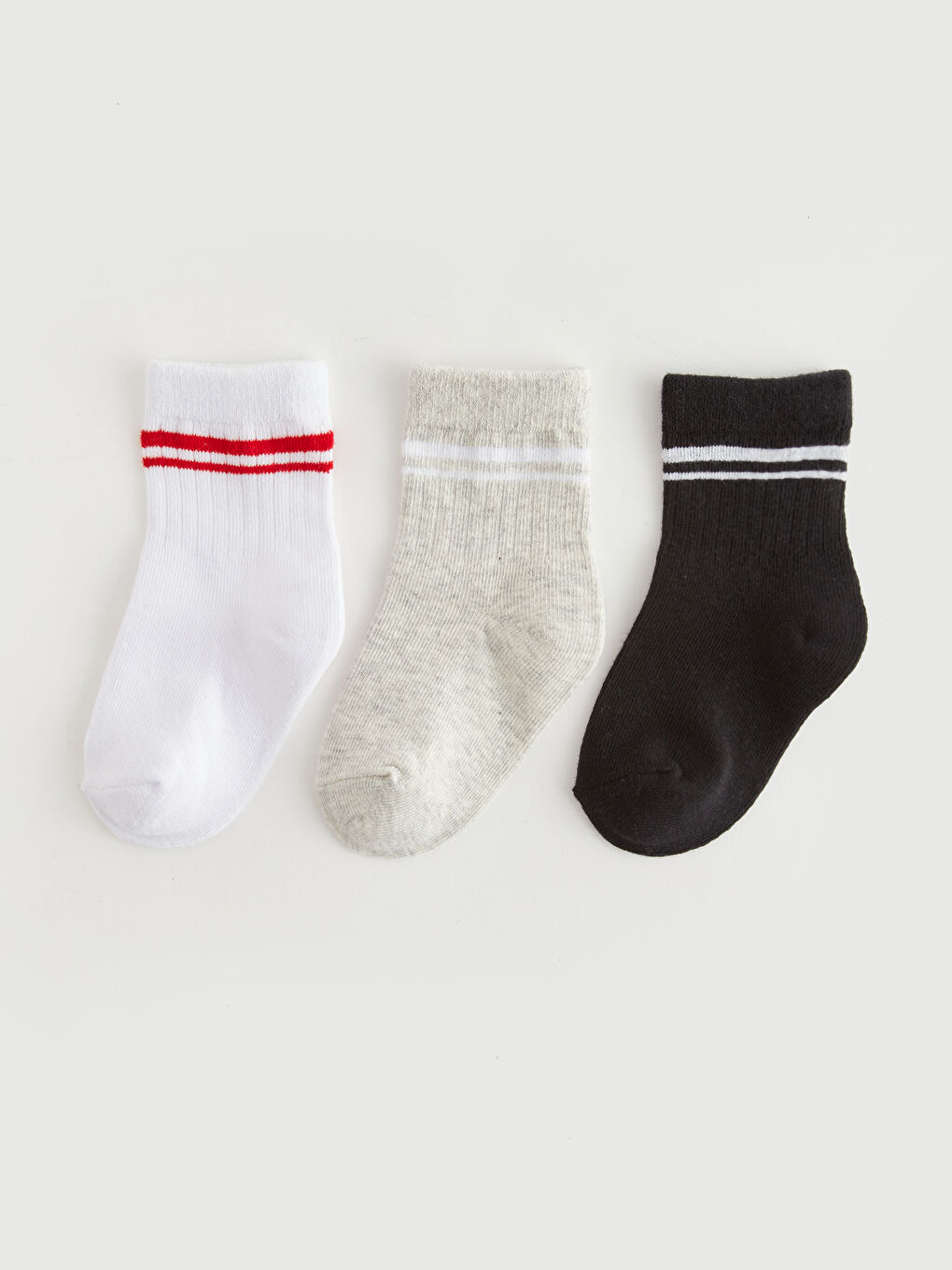 Striped Baby Boys' Ankle Socks 3-pack -S43517Z1-Q6K