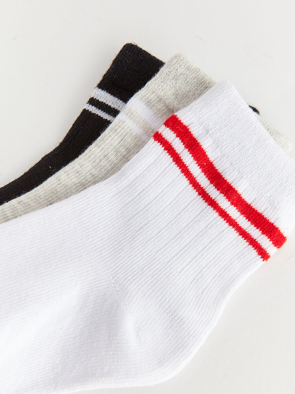 Striped Baby Boys' Ankle Socks 3-pack -S43517Z1-Q6K