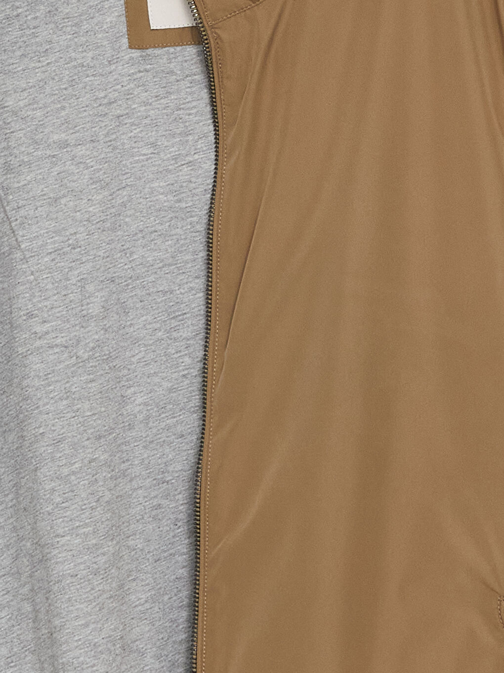 Мужская куртка стандартного кроя с воротником-трубой-8