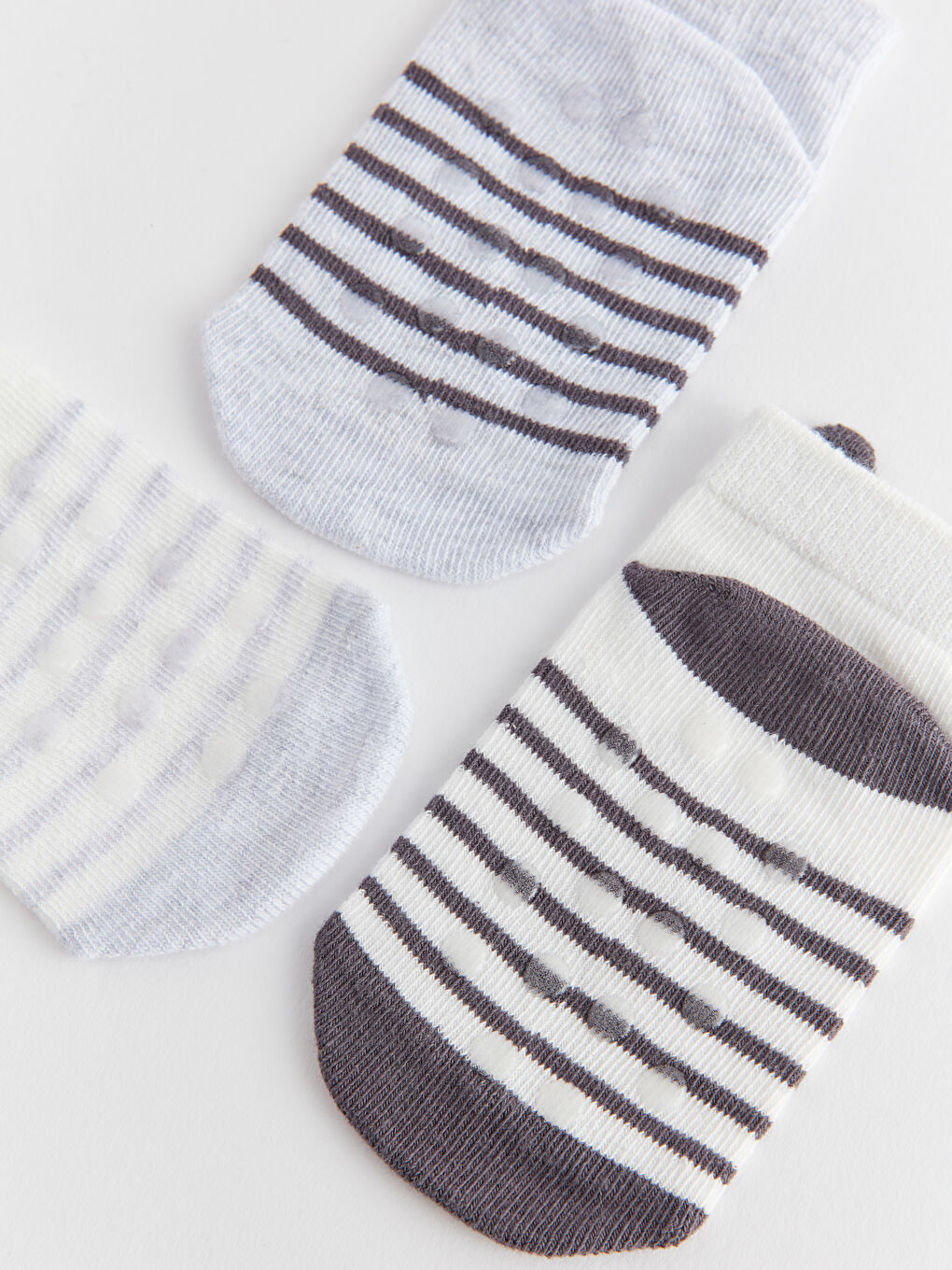 LCW baby Figured Baby Boys' Trainer Socks 3-Pack -S43584Z1-FDU