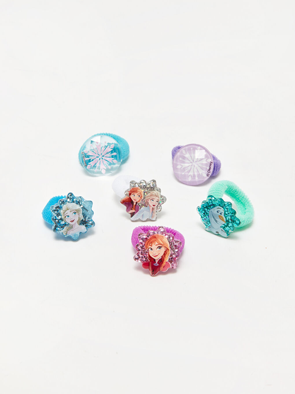 Frozen Printed Girl's Rubber Hair Tie Set -S43603Z4-M0T
