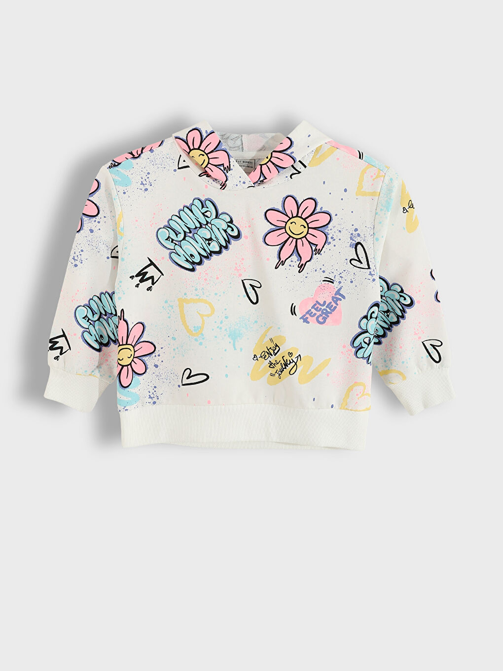 Толстовка з капюшоном для дівчаток