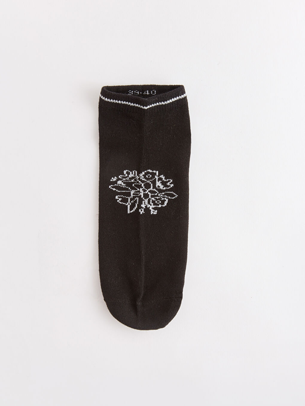 LCW DREAM Patterned Women's Trainer Socks 3-pack -S43786Z8-CVL