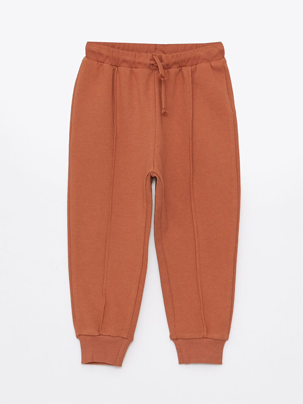 LCW Kids Kahverengi Beli Lastikli Erkek Çocuk Jogger Eşofman Alt