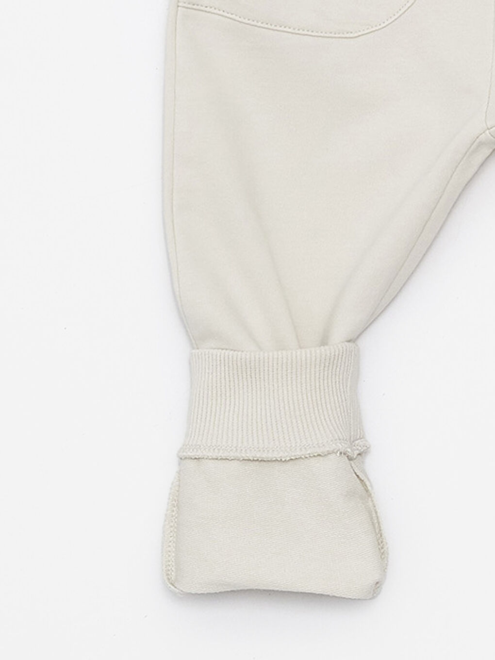 Gri Beli Lastikli Erkek Çocuk Jogger Eşofman Altı-1