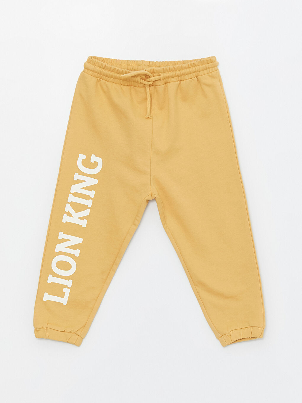 Crew Neck Short Sleeve Lion King Printed Baby Boys T-Shirt and Tracksuit Bottom 2 Pack Set-3